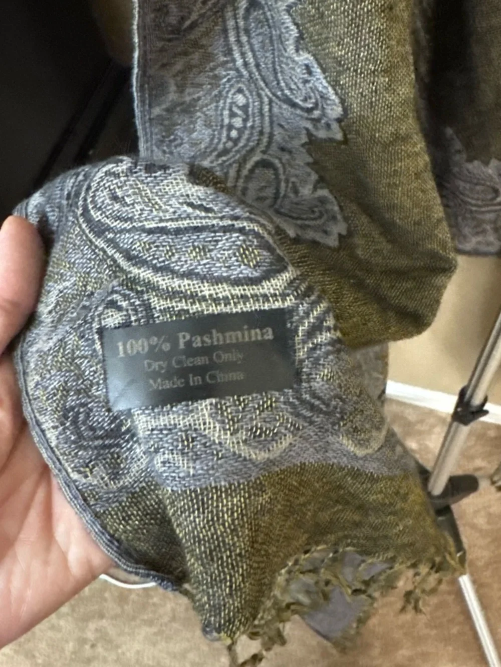 pashmina 100% knit